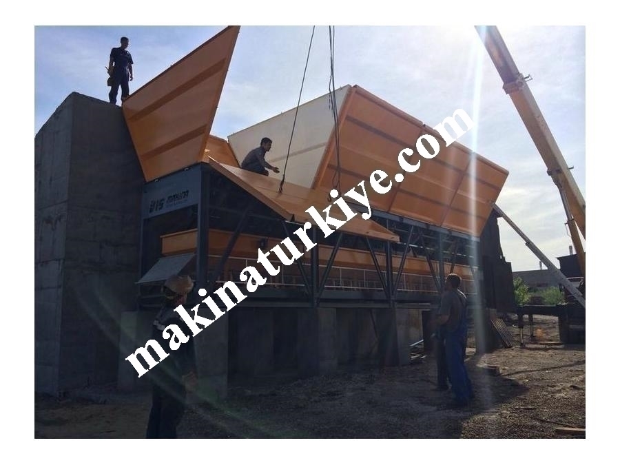 Fixed Type Concrete Batching Plant 35m³/h