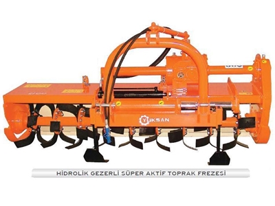 140 Cm Yüksan Hidrolik Gezerli Süper Aktif Toprak Frezesi - 1