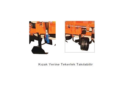 140 Cm Yüksan Hidrolik Gezerli Süper Aktif Toprak Frezesi - 2