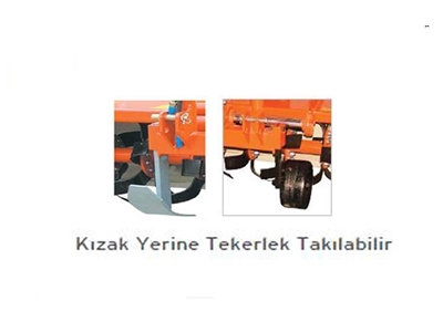 240 Cm Yüksan Hidrolik Gezerli Aktif Rotovatör - 2