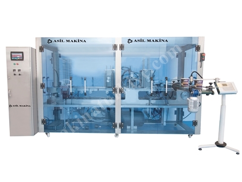 Machine de remplissage liquide pour boîtes en plastique - 2800 unités/heure