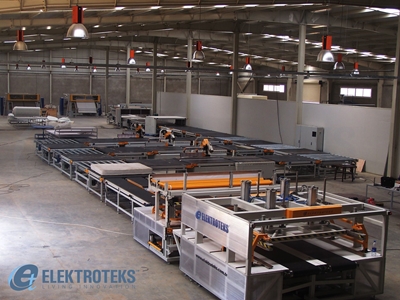 Hotmelt Tutkallama Makinaları - Yatak Üretim Hattı - 2