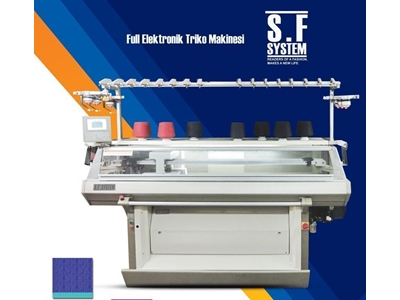 Machine à tricoter les tricots à peigne Multigauge Triko Sf System - 1