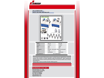 Freze Bileme Makinası - 1