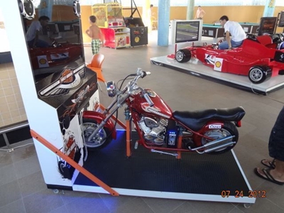 Мотоцикл Harley Davidson в гоночной игре - 2