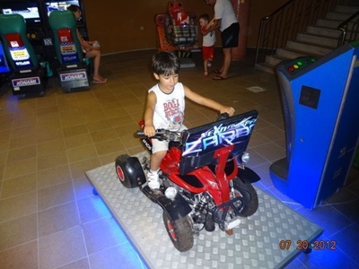 Atv Motor Kids Game Machine - 0