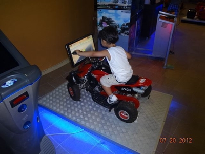 Atv Motor Kids Game Machine - 2