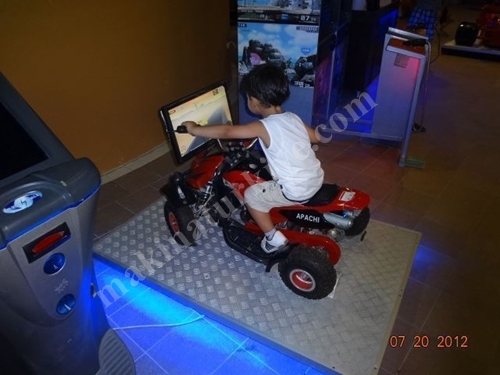 Atv Motor Çocuk Oyun Makinası