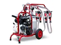 Benzinli Ve Elektrikli Süt Sağım Makinası 2 Ünite 2.5 Hp