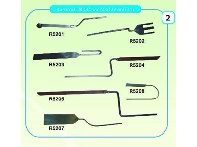 R05 Aparat Çelikleri Aparat Fırça Takımları ve Aparat Şeritleri 