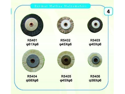R05 Aparat Çelikleri Aparat Fırça Takımları ve Aparat Şeritleri  - 3