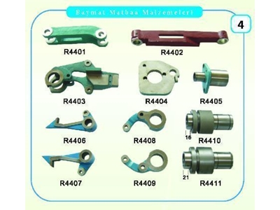 R04 Su ve Boya Merdane Yatak Takımları  - 3