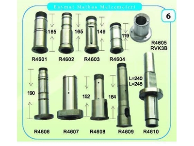 R04 Su ve Boya Merdane Yatak Takımları  - 5