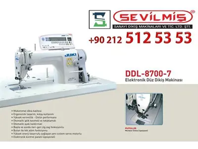 Ddl-8700-7 Juki Straight Stitch Sewing Machine