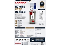 Motorlu Pres Çıt Çıt Makinesi 