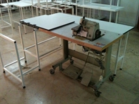 İ 70 Garment Machine Front and Covered Side Table - 3