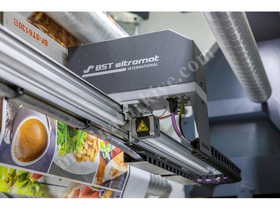 6 Renk 130 Cm Stack Tip Flexo Baskı Makinası