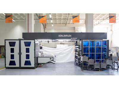 6 Renk 130 Cm Stack Tip Flexo Baskı Makinası - 2
