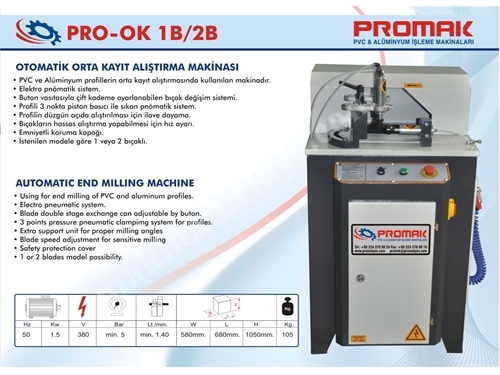 Machine de soudage d'angle unique Promak