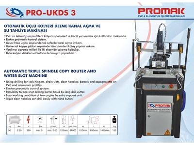 Machine de soudage d'angle unique Promak - 3