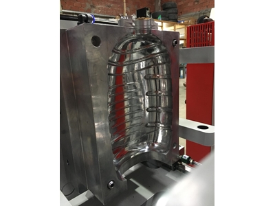 200cc - 5 Litre 500 Şişe/Saat Pet Kavanoz Şişirme Makinesi - 3
