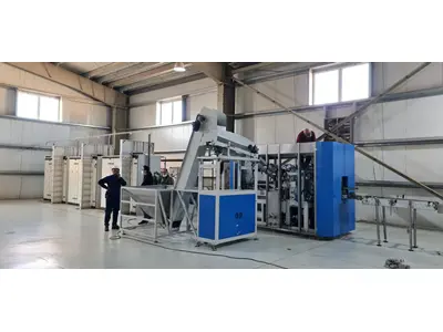2 Chamber Fully Automatic 5 Liter Water Bottle Inflating Machine