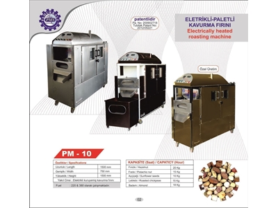 Elektrikli Kuruyemiş Kavurma Fırını ( 10-20 Kg/H ) - 1