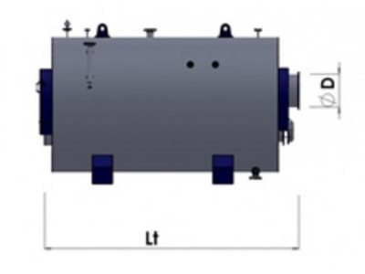 3 Geçişli Skoç Tipi Buhar Kazanı  - 4