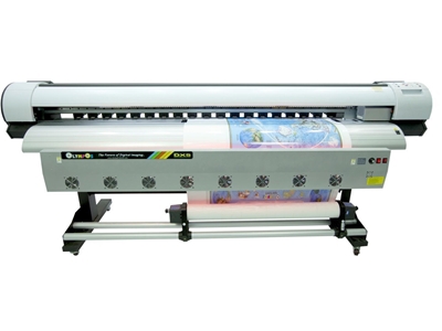 Eko Solvent Baskı Makinesi - Epson Dx 5 Çift Kafa