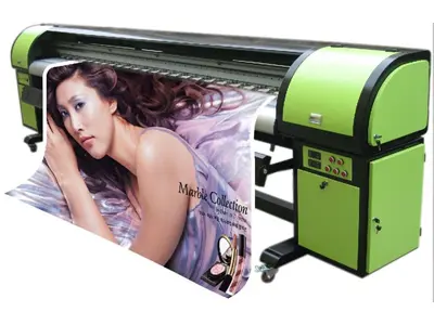 Цифровая печатная машина с двумя печатающими головками Epson Dx7