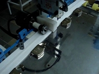 Otomatik Kemik Tipi Fermuar İşaretleme ve Kesme Makinası