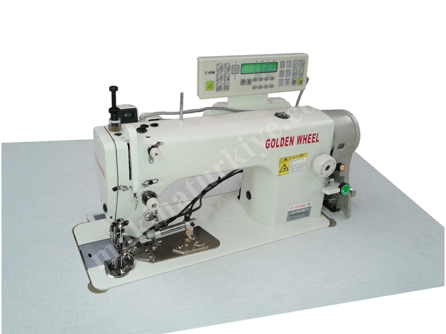 CS 5850 BFT Elektronik Gömlek Etek Makinesi