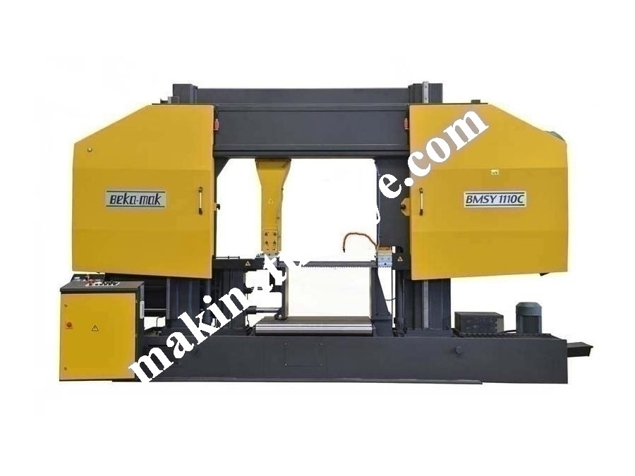 Yarı Otomatik Sütunlu Şerit Testere Makinesi (BMSY-1110C)