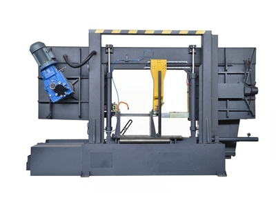 Yarı Otomatik Sütunlu Şerit Testere Makinesi (BMSY-820C) - 1