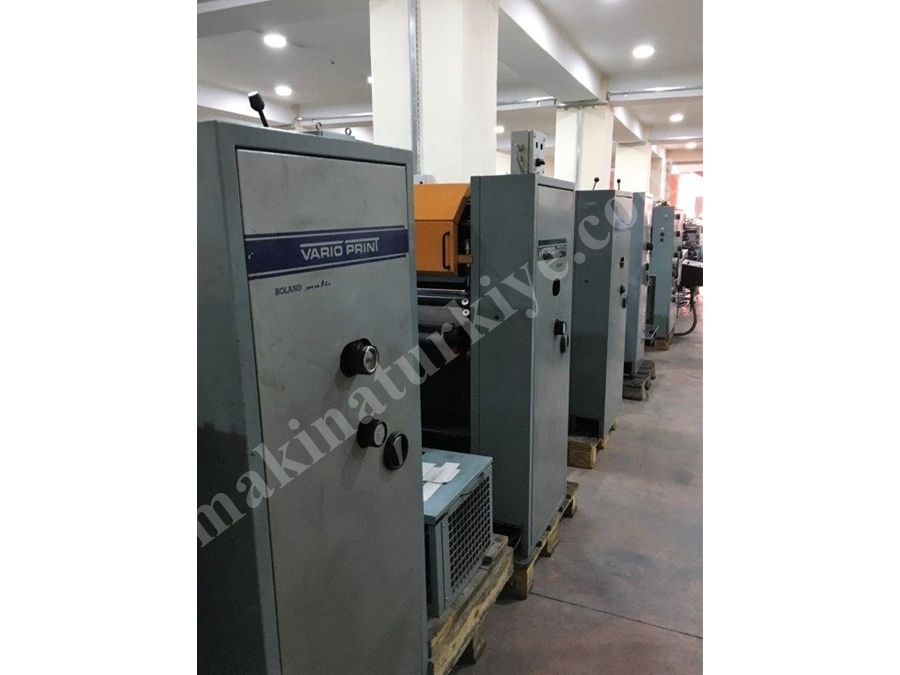 Bobinden Pakete 4+2 Renk Sürekli Form Makinası VARIO PRINT 4+2