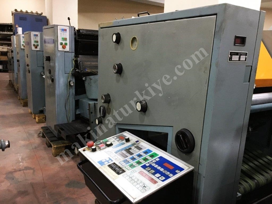Bobinden Pakete 4+2 Renk Sürekli Form Makinası VARIO PRINT 4+2