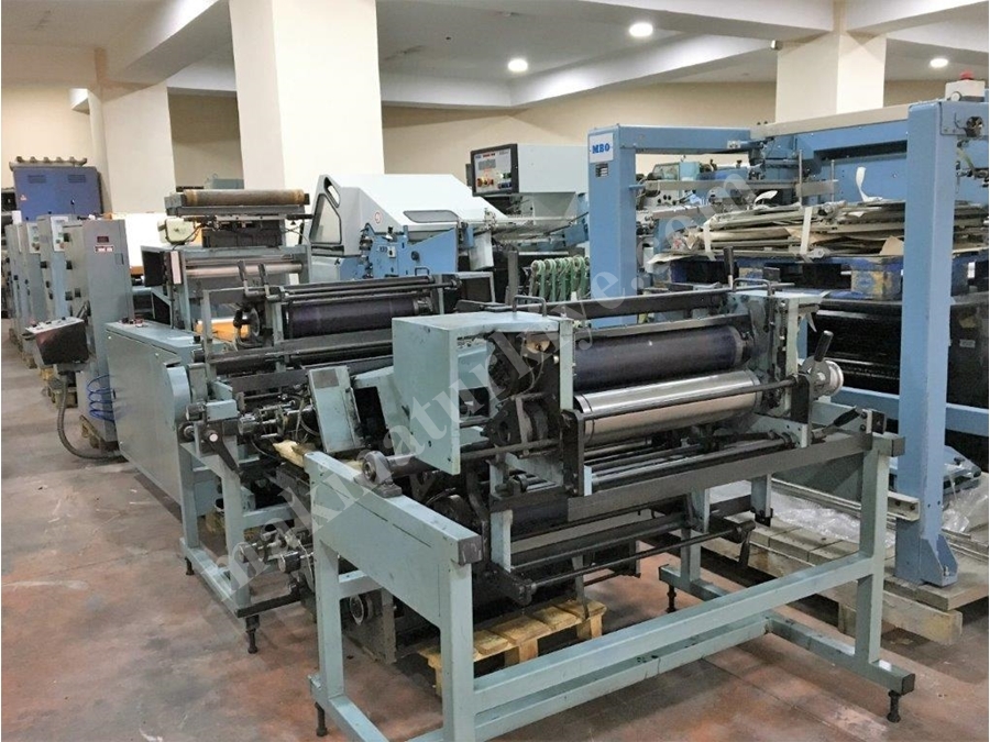 Bobinden Pakete 4+2 Renk Sürekli Form Makinası VARIO PRINT 4+2