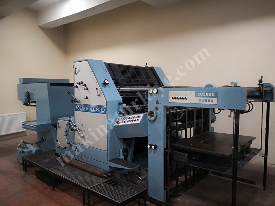 2 Renk Ofset Baskı Makinası (71x102 cm)