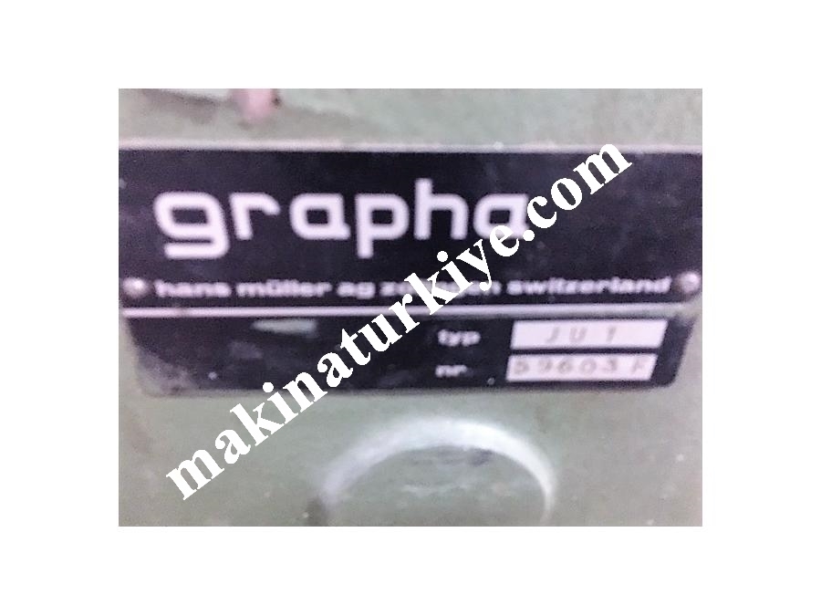Kitap Tel Dikiş Makinası GRAPHA JU 1
