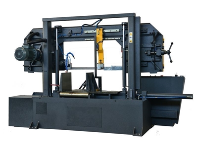 Yarı Otomatik Sütunlu Şerit Testere Makinesi (BMSY-460C) - 1