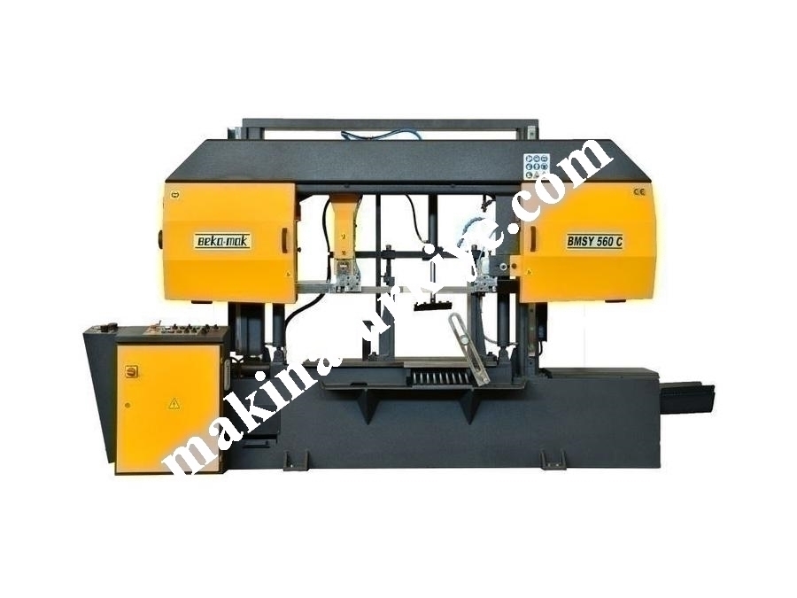 Yarı Otomatik Sütunlu Şerit Testere Makinesi (BMSY-560C)