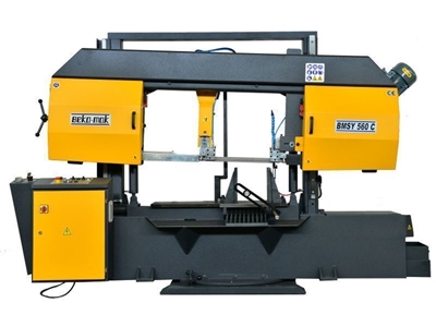 Yarı Otomatik Sütunlu Şerit Testere Makinesi (BMSY-560C) - 9