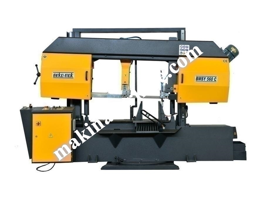 Yarı Otomatik Sütunlu Şerit Testere Makinesi (BMSY-560C)