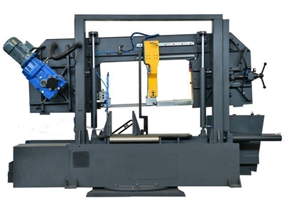 Yarı Otomatik Sütunlu Şerit Testere Makinesi (BMSY-560C) - 10