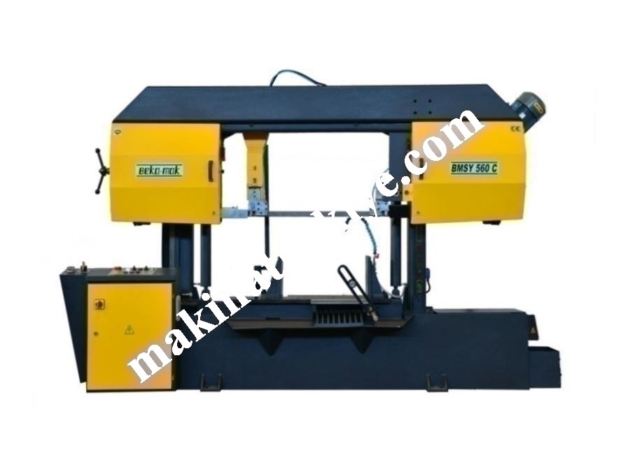 Yarı Otomatik Sütunlu Şerit Testere Makinesi (BMSY-560C)