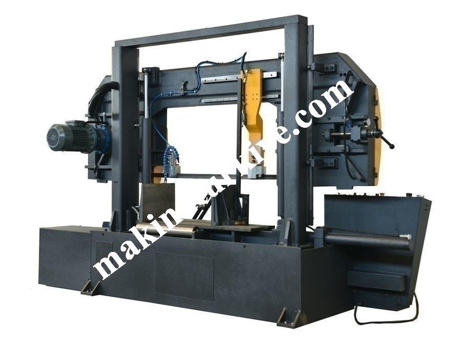 Yarı Otomatik Sütunlu Şerit Testere Makinesi (BMSY-560C)