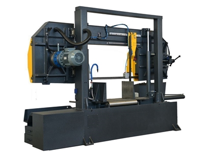 Yarı Otomatik Sütunlu Şerit Testere Makinesi (BMSY-560C) - 3