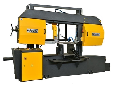 Yarı Otomatik Sütunlu Şerit Testere Makinesi (BMSY-560C) - 4
