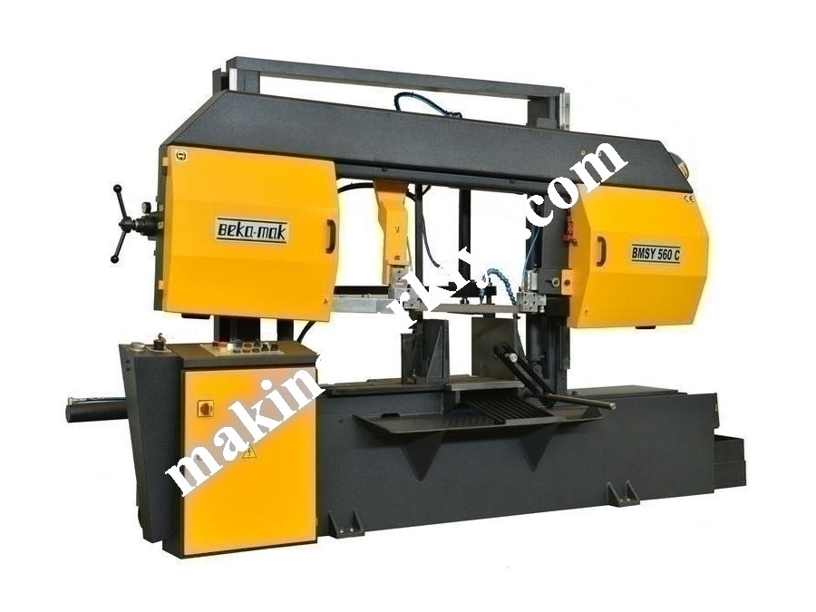Yarı Otomatik Sütunlu Şerit Testere Makinesi (BMSY-560C)