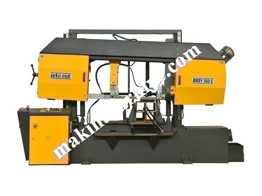 Yarı Otomatik Sütunlu Şerit Testere Makinesi (BMSY-560C)